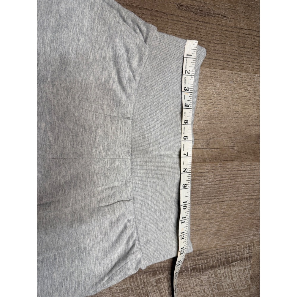 Nike Yoga Dri-FIT 7/8 Joggers Gray M Flow Hyper Mid Rise Athleisure Sweatpants - Picture 7 of 14